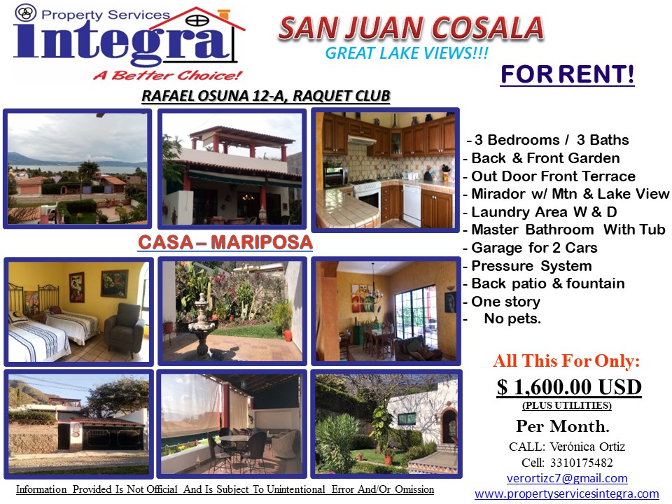 CASA MARIPOSA